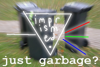 Imprismed in garbage...